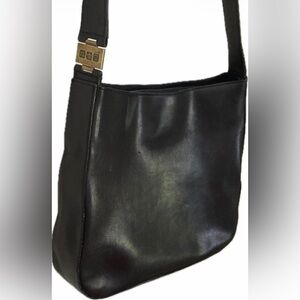 Ralph Lauren Vintage Black Leather Shoulder Bag